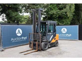 Použité vysokozdvižné vozíky DOOSAN D35C-7 DIESEL VIERRADFRONTSTAPLER (13060368)