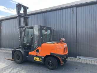 Použité vysokozdvižné vozíky DOOSAN D55SC-5 DIESEL VIERRADFRONTSTAPLER (13062164)