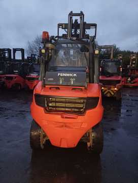 Použité vysokozdvižné vozíky FENWICK H 50 T GAS VIERRADFRONTSTAPLER (13004664)