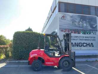 Použité vysokozdvižné vozíky HANGCHA TT35-2 (CPCD35-X2W98E-RT2) DIESEL GELAENDESTAPLER (12987694)