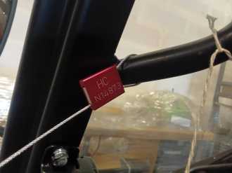 Použité vysokozdvižné vozíky HANGCHA TT35-4 (CPCD35-XW33C-RT4) DIESEL GELAENDESTAPLER (12987444)