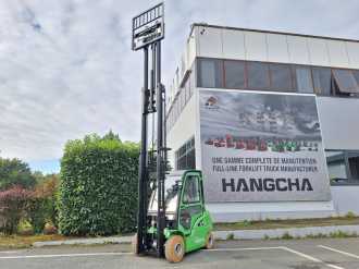 Použité vysokozdvižné vozíky HANGCHA XC30i ELEKTRO VIERRADFRONTSTAPLER (13069402)