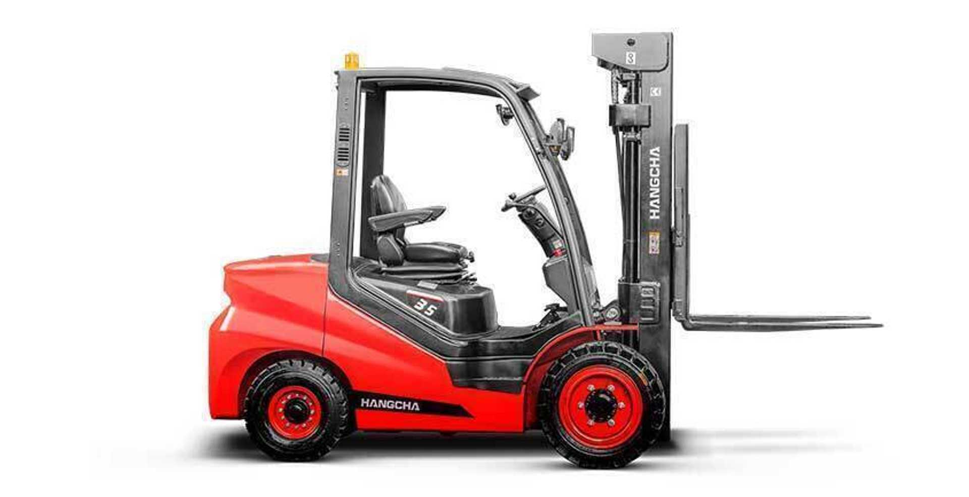 Použité vysokozdvižné vozíky HANGCHA XF25D-2 (CPCD25-X2H7F1) DIESEL VIERRADFRONTSTAPLER (12720883)