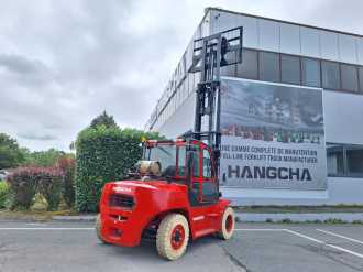 Použité vysokozdvižné vozíky HANGCHA XF70G (CPYD70 -XH20) GAS VIERRADFRONTSTAPLER (13068760)