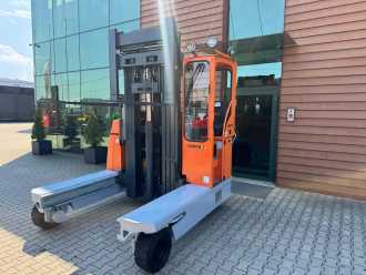 Použité vysokozdvižné vozíky HUBTEX DQ45 G //LPG//Triple//Only 1116 hours ! Like new GAS VIERWEGESTAPLER (13062748)