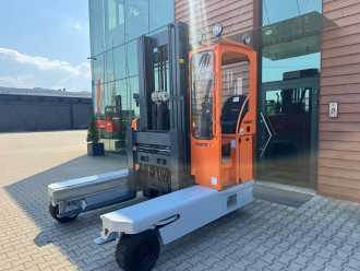Použité vysokozdvižné vozíky HUBTEX DQ45 G //LPG//Triple//Only 1116 hours ! Like new GAS VIERWEGESTAPLER (13062748)