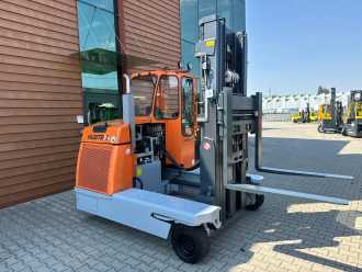 Použité vysokozdvižné vozíky HUBTEX DQ45 G //LPG//Triple//Only 1116 hours ! Like new GAS VIERWEGESTAPLER (13062748)
