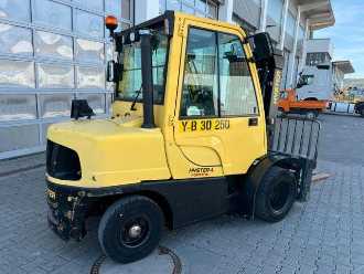 Použité vysokozdvižné vozíky HYSTER 4.42m / nur 2.148h DIESEL VIERRADFRONTSTAPLER (13040312)