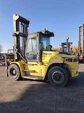 Použité vysokozdvižné vozíky HYSTER H10.00XM6 DIESEL VIERRADFRONTSTAPLER (13022398)