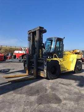 Použité vysokozdvižné vozíky HYSTER H18.00XM12 DIESEL VIERRADFRONTSTAPLER (13022457) backdrop