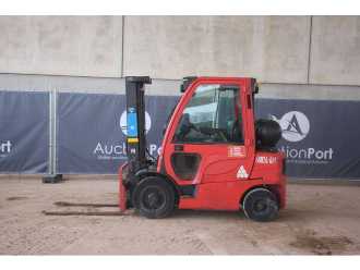 Použité vysokozdvižné vozíky HYSTER H2.5FT GAS VIERRADFRONTSTAPLER (13040081)