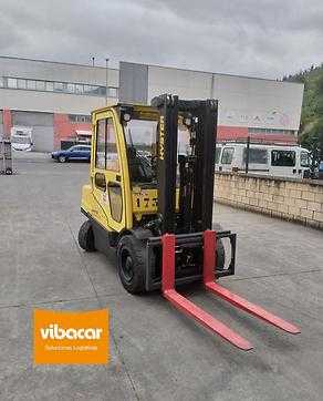 Použité vysokozdvižné vozíky HYSTER H3.5FT DIESEL VIERRADFRONTSTAPLER (13003163)