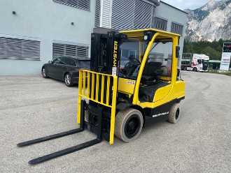 Použité vysokozdvižné vozíky HYSTER H3.5FT LPG GAS VIERRADFRONTSTAPLER (13058074)