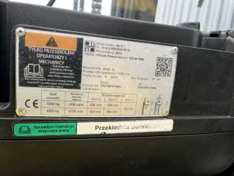 Použité vysokozdvižné vozíky HYSTER H5.5FT GAS VIERRADFRONTSTAPLER (12974518)