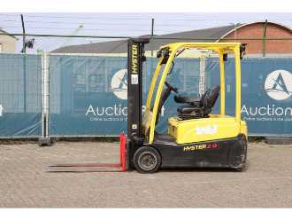 Použité vysokozdvižné vozíky HYSTER J2.0XNT ELEKTRO VIERRADFRONTSTAPLER (13062094) backdrop