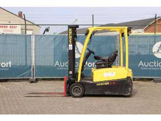 Použité vysokozdvižné vozíky HYSTER J2.0XNT ELEKTRO VIERRADFRONTSTAPLER (13062094)