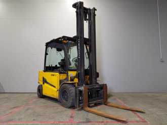Použité vysokozdvižné vozíky HYUNDAI 45B9 ELEKTRO VIERRADFRONTSTAPLER (13048329)