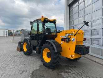 Použité vysokozdvižné vozíky JCB 535-95 / nur 1.354h / Palettengabel & Schaufel DIESEL TELESKOPARMSTAPLER (13064795)