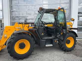 Použité vysokozdvižné vozíky JCB 535-95 / nur 1.354h / Palettengabel & Schaufel DIESEL TELESKOPARMSTAPLER (13064795)