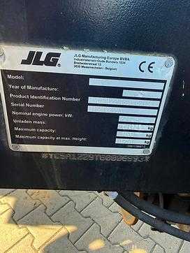 Použité vysokozdvižné vozíky JLG 4014 PS  DIESEL TELESKOPARMSTAPLER (13057174)