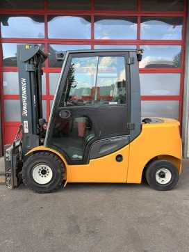 Použité vysokozdvižné vozíky JUNGHEINRICH DFG435s DIESEL VIERRADFRONTSTAPLER (13070455)
