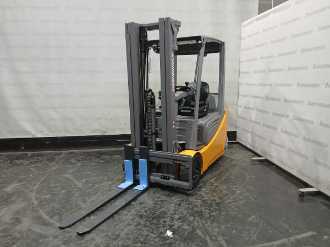 Použité vysokozdvižné vozíky JUNGHEINRICH EFG 216 SP GE 115 464 DZ ELEKTRO VIERRADFRONTSTAPLER (13065604)