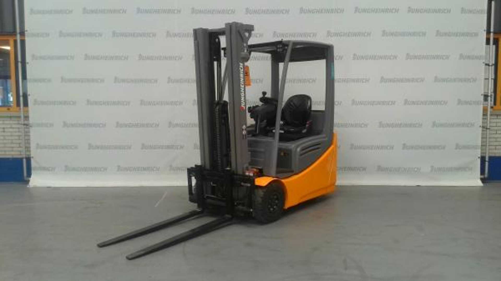 Použité vysokozdvižné vozíky JUNGHEINRICH EFG 216k GE150-330ZZ ELEKTRO VIERRADFRONTSTAPLER (13073738)