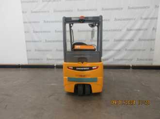 Použité vysokozdvižné vozíky JUNGHEINRICH EFG 216k SP GE 115-500 ZT ELEKTRO DREIRADFRONTSTAPLER (12846021) backdrop