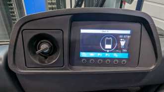 Použité vysokozdvižné vozíky JUNGHEINRICH EFG 216k neuwertig ELEKTRO DREIRADFRONTSTAPLER (13070500)