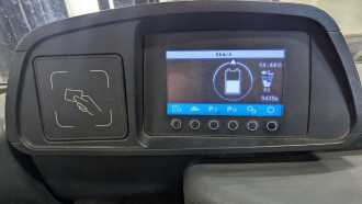 Použité vysokozdvižné vozíky JUNGHEINRICH EFG 220 G120-480DZ ELEKTRO DREIRADFRONTSTAPLER (13072487)