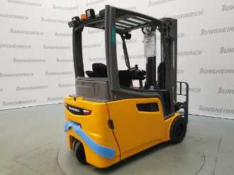 Použité vysokozdvižné vozíky JUNGHEINRICH EFG 220 SP GE 90-464 DZ ELEKTRO VIERRADFRONTSTAPLER (13036736)