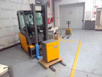 Použité vysokozdvižné vozíky JUNGHEINRICH EFG 316 GE 115-330 ZT ELEKTRO VIERRADFRONTSTAPLER (13015210) backdrop