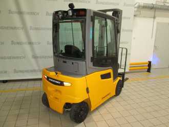 Použité vysokozdvižné vozíky JUNGHEINRICH EFG 316 SP GE 115-500 DZ ELEKTRO VIERRADFRONTSTAPLER (13047463)