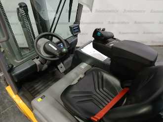 Použité vysokozdvižné vozíky JUNGHEINRICH EFG 316k SP GE 115 464 DZ ELEKTRO VIERRADFRONTSTAPLER (13065008)