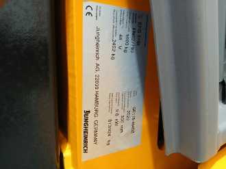 Použité vysokozdvižné vozíky JUNGHEINRICH EFG 316k SP GE 115 464 DZ ELEKTRO VIERRADFRONTSTAPLER (13065008)
