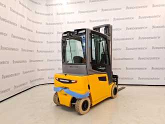 Použité vysokozdvižné vozíky JUNGHEINRICH EFG 320 DP G+E 550 DZ ELEKTRO VIERRADFRONTSTAPLER (13008756)