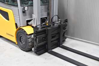 Použité vysokozdvižné vozíky JUNGHEINRICH EFG 425 k /55900/ ELEKTRO VIERRADFRONTSTAPLER (12981666)