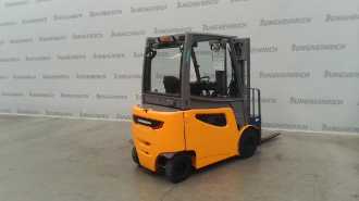 Použité vysokozdvižné vozíky JUNGHEINRICH EFG 425k SP GE 115-470 DZ ELEKTRO VIERRADFRONTSTAPLER (13076401) backdrop