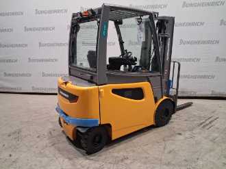 Použité vysokozdvižné vozíky JUNGHEINRICH EFG 425k SP GE 120-470 DZ ELEKTRO VIERRADFRONTSTAPLER (13073745)
