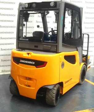 Použité vysokozdvižné vozíky JUNGHEINRICH EFG 430k MP GE 130-440 DZ Li-ion ELEKTRO VIERRADFRONTSTAPLER (13072931)