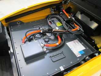 Použité vysokozdvižné vozíky JUNGHEINRICH EFG BC 320 SP G+E 115-500 DZ Li-ion ELEKTRO VIERRADFRONTSTAPLER (13003499)