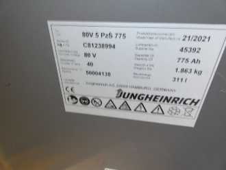 Použité vysokozdvižné vozíky JUNGHEINRICH EFG S30 - 470 DZ ELEKTRO VIERRADFRONTSTAPLER (13076059)