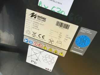 Použité vysokozdvižné vozíky JUNGHEINRICH EFG216k ELEKTRO DREIRADFRONTSTAPLER (13040746)