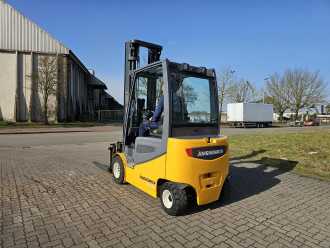 Použité vysokozdvižné vozíky JUNGHEINRICH EFG430K ELEKTRO VIERRADFRONTSTAPLER (13042841)