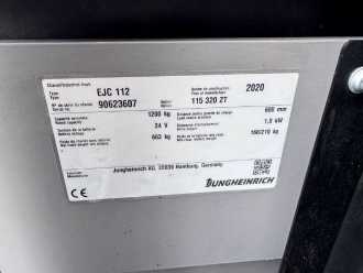 Použité vysokozdvižné vozíky JUNGHEINRICH EJC 112 Baujahr 2020/ HH 3,2M / NEUWERTIG! ELEKTRO HOCHHUBWAGENDEICHSEL (13074504)