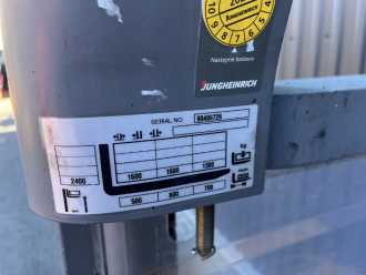 Použité vysokozdvižné vozíky JUNGHEINRICH EJC216 ELEKTRO HOCHHUBWAGENDEICHSEL (13040742)