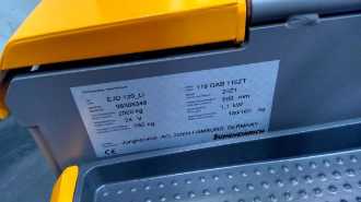 Použité vysokozdvižné vozíky JUNGHEINRICH EJD 120 Li 119 GAB 166 Z ELEKTRO HOCHHUBWAGENDEICHSEL (13003892)
