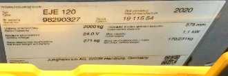 Použité vysokozdvižné vozíky JUNGHEINRICH EJE 120 115-53 ELEKTRO NIEDERHUBWAGENDEICHSEL (13072238)