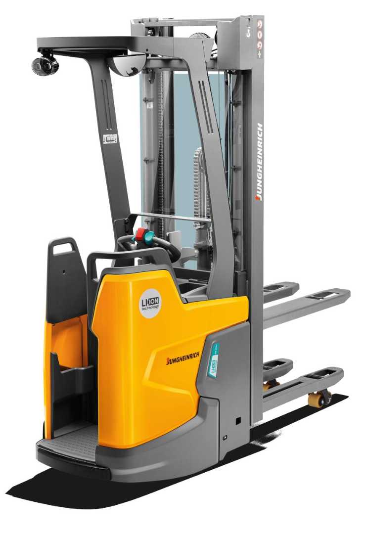 Použité vysokozdvižné vozíky JUNGHEINRICH ERC 216zi FP 115-525 DZ ELEKTRO HOCHHUBWAGENFAHRERSTAND (13075596)