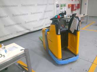 Použité vysokozdvižné vozíky JUNGHEINRICH ERE 225 FP 115-54 ELEKTRO NIEDERHUBWAGENFAHRERSTAND (13015195)
